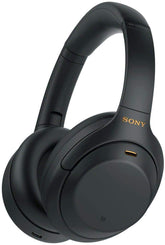Sony WH1000XM4 Noise Cancelling draadloze Bluetooth headset (geoptimaliseerd voor Alexa en Google Assistant, 30 uur batterijduur, optimaal voor werken thuis, microfoon voor handsfree bellen) zwart